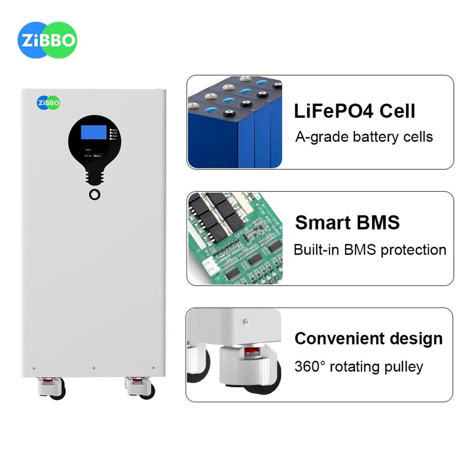 Lithium Battery 51.2V 300ah 15KWH Solar Lifepo4 Battery